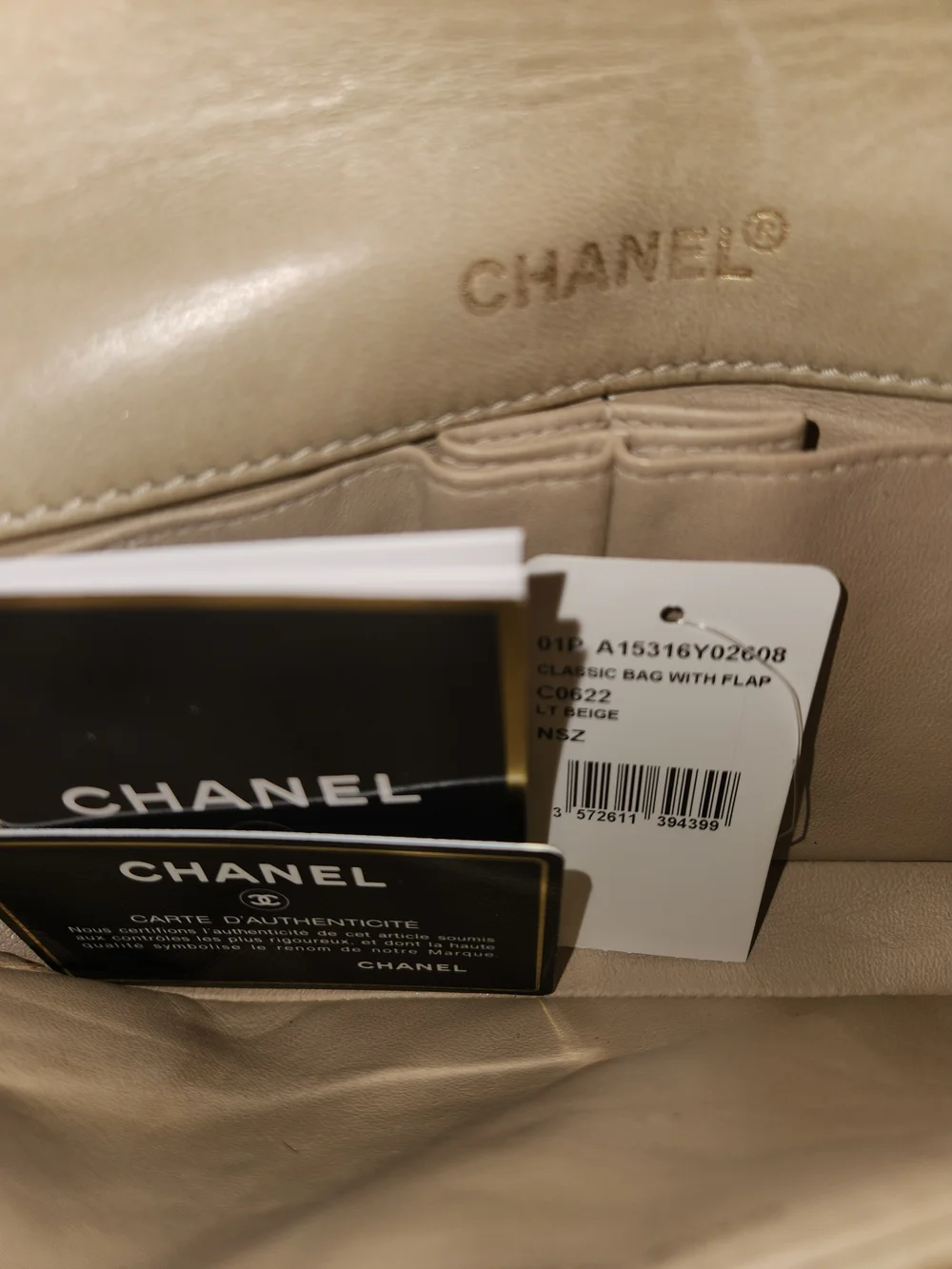 Vintage Chanel Chocolate Bar East/West Flap Quilted Shoulder Bag with Gold Chain